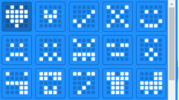 imagem de coração no microbit