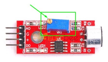 sensor de som - módulo ky-037